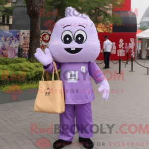 Lavendel Fried Rice maskot...