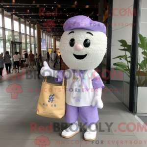 Lavendel Fried Rice maskot...