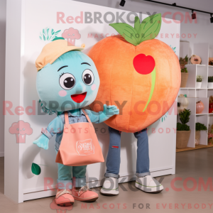 Peach Love Letter maskot...
