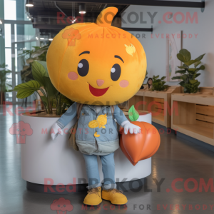 Postava maskota Peach Love...