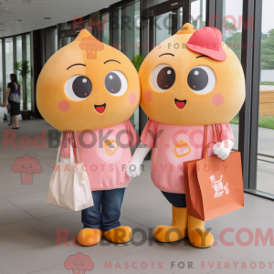 Peach Love Letter mascot...