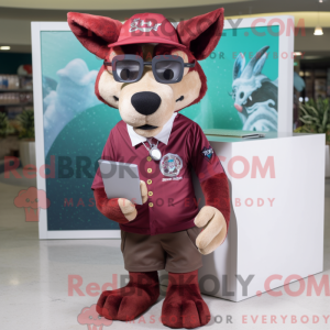 Disfraz de mascota Maroon...