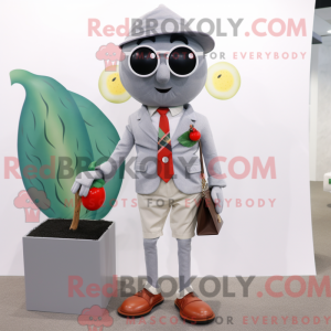 Postava maskota Grey Tomato...
