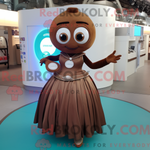 Máscara Brown Plate Spinner...