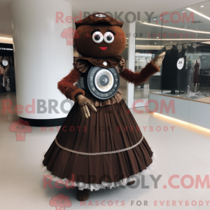 Brown Plate Spinner maskot...