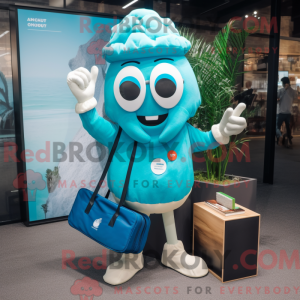 Personnage mascotte Cyan...