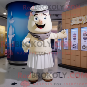 Kremowa maska lodowa drakt...