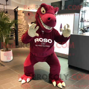 Personaggio mascotte Maroon...