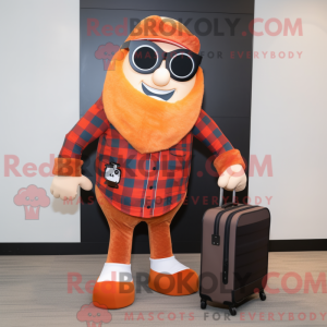 Orange Cyclops mascot...