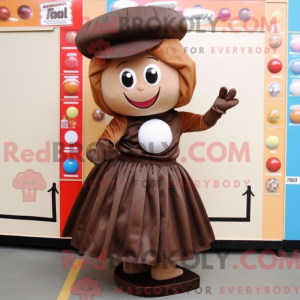 Brown Gumball Machine...
