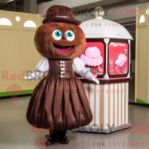 Brown Gumball Machine...
