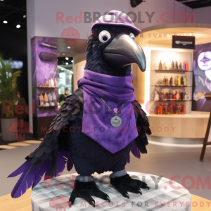 Maskottchenkostüm Purple...