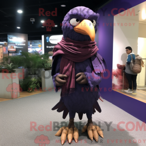 Disfraz de mascota Purple...