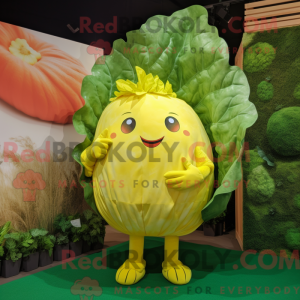 Yellow Cabbage Leaf...