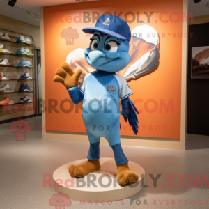 Rust Blue Jay mascot...