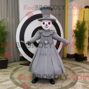 Maskotdraktfigur Grey Ring...