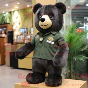 Olive Spectacled Bear...