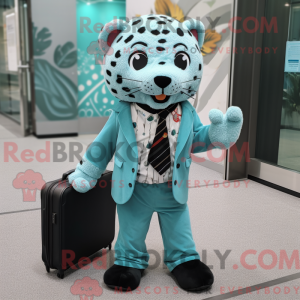 Disfraz de mascota Teal...