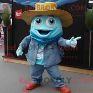 Costume de mascotte de Fish...