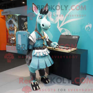 Disfraz de mascota Cyan...