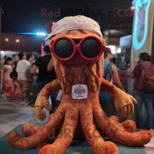 Disfraz de mascota Kraken...