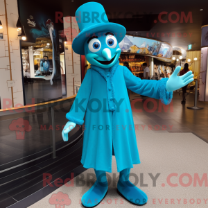 Disfraz de mascota Cyan...