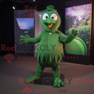 Maskottchenkostüm Grüne...