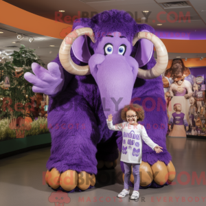 Disfraz de mascota mamut...