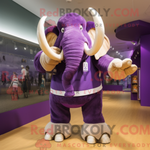 Lilla Mammoth maskot...