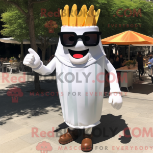 Costume mascotte de frites...