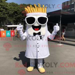 Costume mascotte de frites...