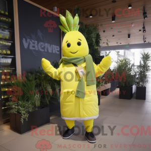 Costume mascotte d asperges...