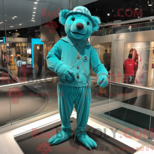 Turquoise Tightrope Walker...