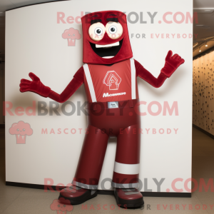 Maroon Acrobat maskot...