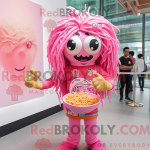 Disfraz de mascota de ramen...