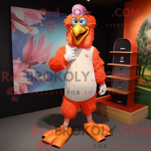 Costume de mascotte de coqs...