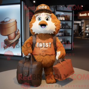 Rust Cod mascottekostuum...