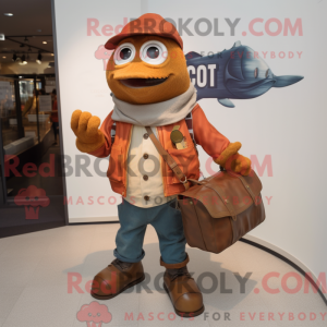Rust Cod-maskotdraktfigur...