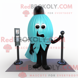 Turkis løg maskot kostume...