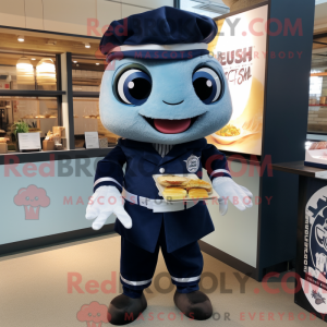 Postava maskota Navy Sushi...