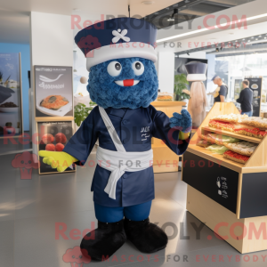 Navy Sushi-maskotdraktfigur...