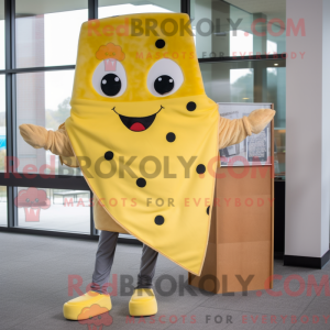 Postava maskota Yellow...