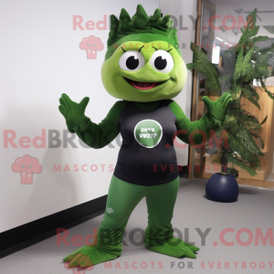 Forest Green Cod maskot...