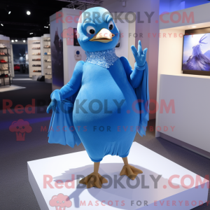 Blue Dove maskotdraktfigur...