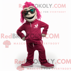 Disfraz de mascota Magenta...
