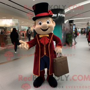 Ring Master maskot kostyme...