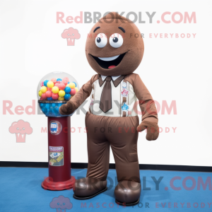 Disfraz de mascota de Brown...