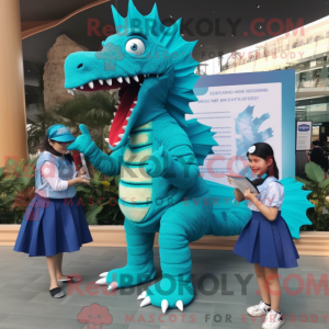 Turquoise Spinosaurus...