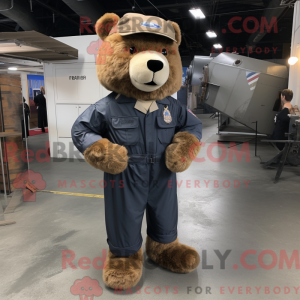 Navy Bear maskot...