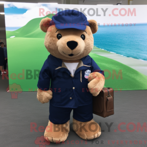 Máscara Navy Bear com...